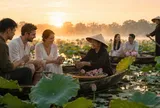 Trà sen Tây Hồ: Một chén trà gói cả mùa hạ Hà Nội