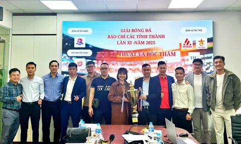 Sẵn sàng cho Giải bóng đá Báo chí các tỉnh, thành lần thứ XI