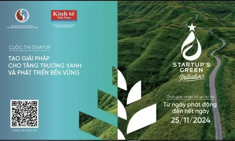 Phát động cuộc thi 'Startup - Tạo giải pháp cho tăng trưởng xanh và phát triển bền vững'