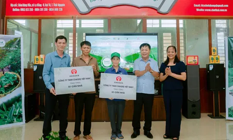 Trà sữa Chagee xây nhà cho các hộ gia đình khó khăn ở Thái Nguyên