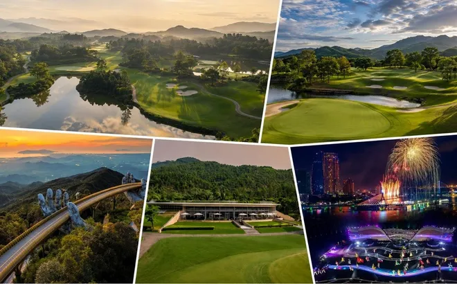 Vietnam Golf Coast vào mùa, du lịch golf Đà Nẵng tăng nhiệt