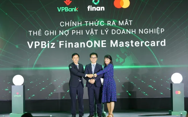 VPBank, FINAN và Mastercard ra mắt thẻ phi vật lý VPBiz FinanONE Mastercard, mở rộng công cụ kiểm soát chi phí doanh nghiệp